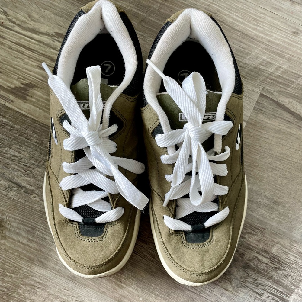 Vintage 90s Y2K Vans Oslo Fat Tongue Skate Skateboard Chunky Sneakers Men’s 7 - Picture 6 of 14